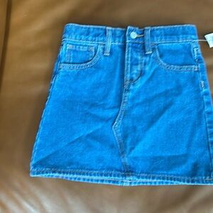 NWT small kids Jean skirt